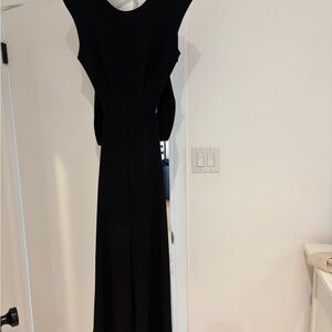 Zara Black Backless Romper